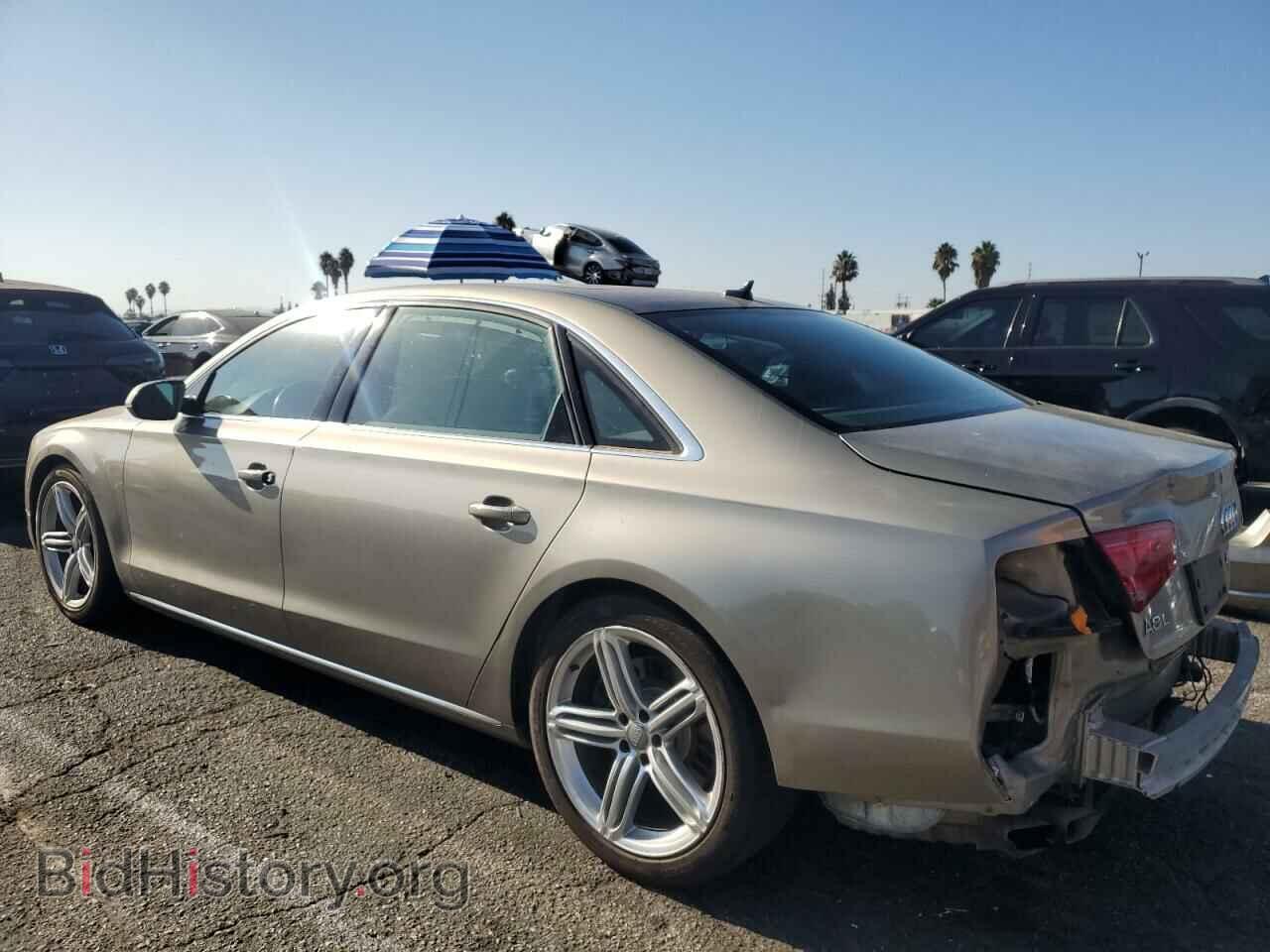 2013 AUDI A8 - VIN: WAUR2AFD6DN032068 - Фото 2