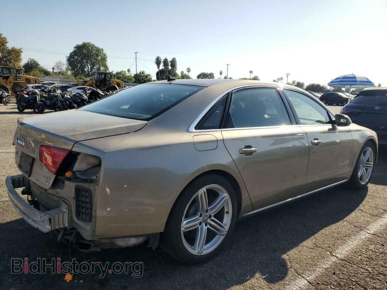 2013 AUDI A8 - VIN: WAUR2AFD6DN032068 - Фото 3