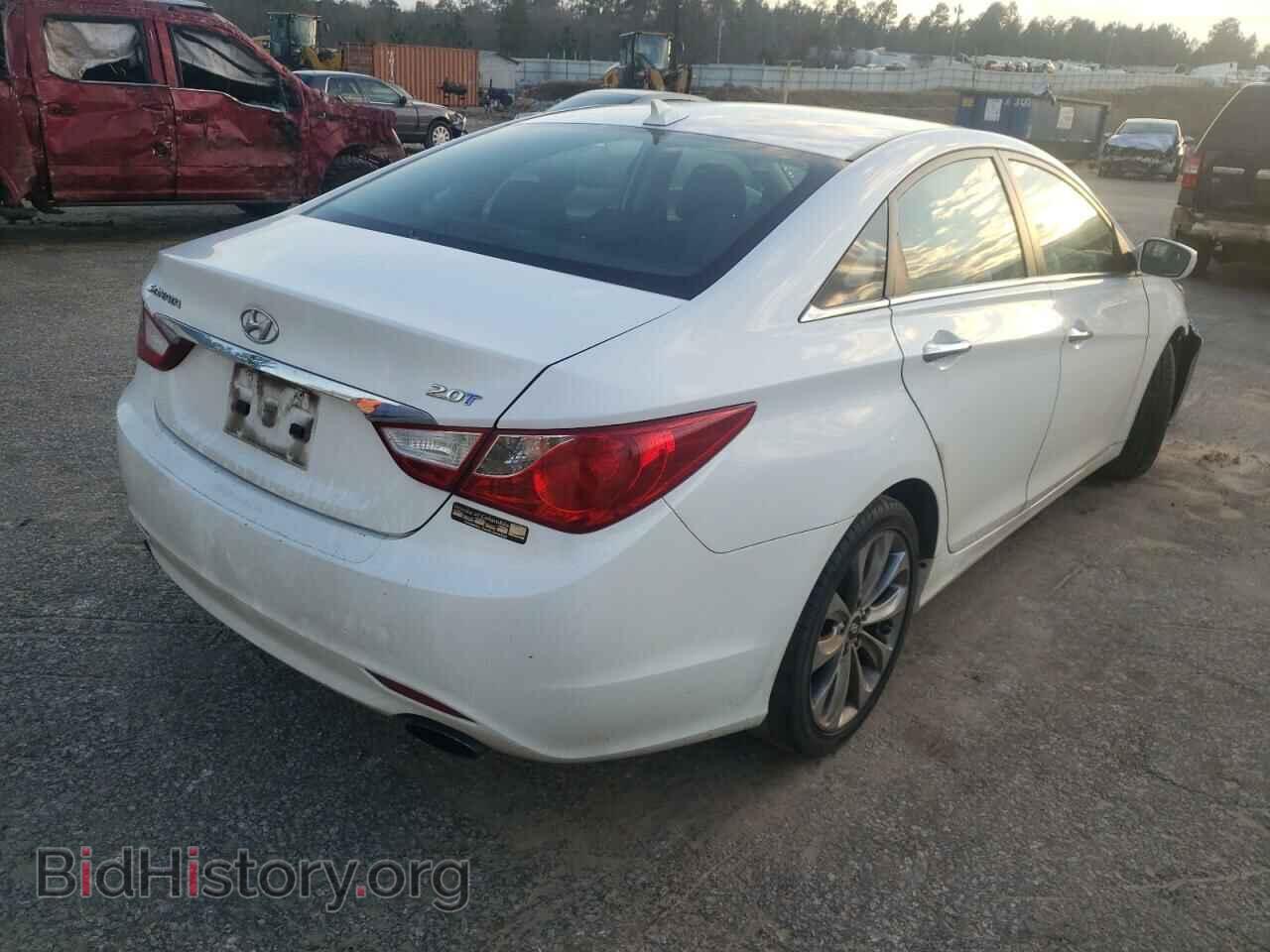 2012 HYUNDAI SONATA - VIN: 5NPEC4AB9CH463847 - Фото 4