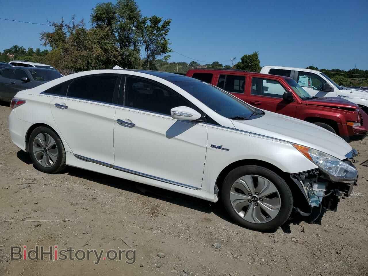 2014 HYUNDAI SONATA - VIN: KMHEC4A40EA106905 - Фото 4