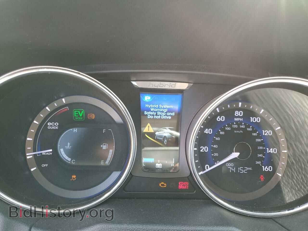 2014 HYUNDAI SONATA - VIN: KMHEC4A40EA106905 - Фото 9