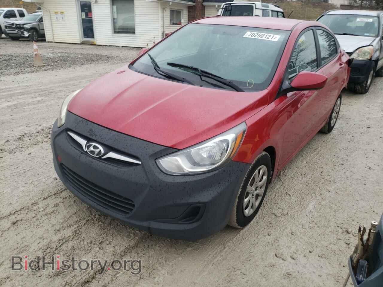 2013 HYUNDAI ACCENT - VIN: KMHCT4AE0DU343472 - Фото 2