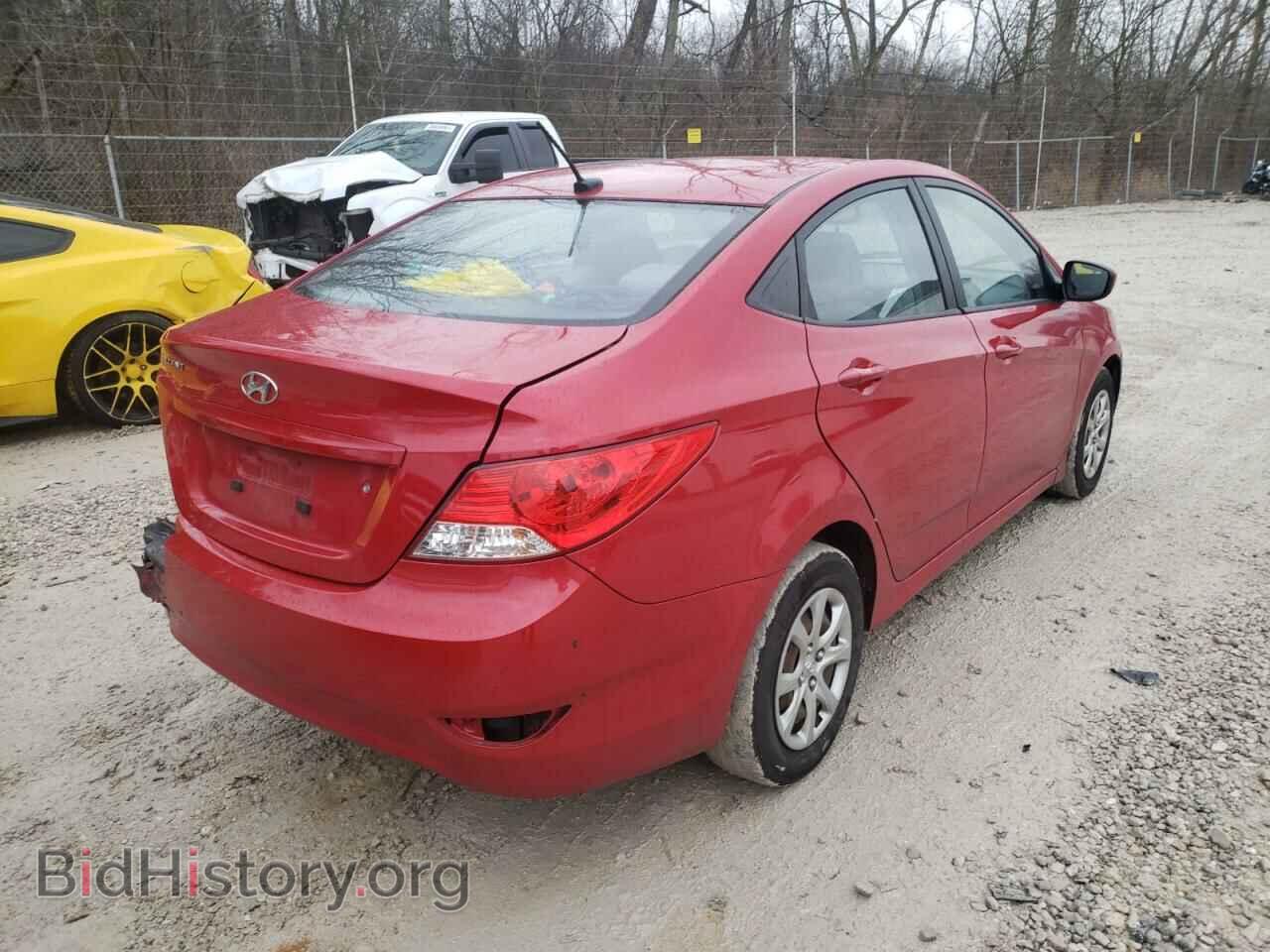 2013 HYUNDAI ACCENT - VIN: KMHCT4AE0DU343472 - Фото 4