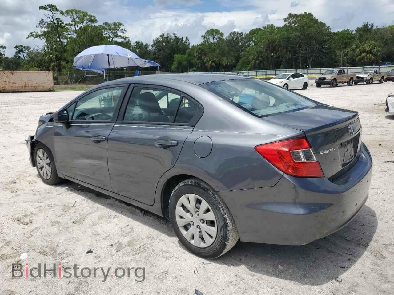 2012 HONDA CIVIC - VIN: 19XFB2F52CE072218 - Фото 2
