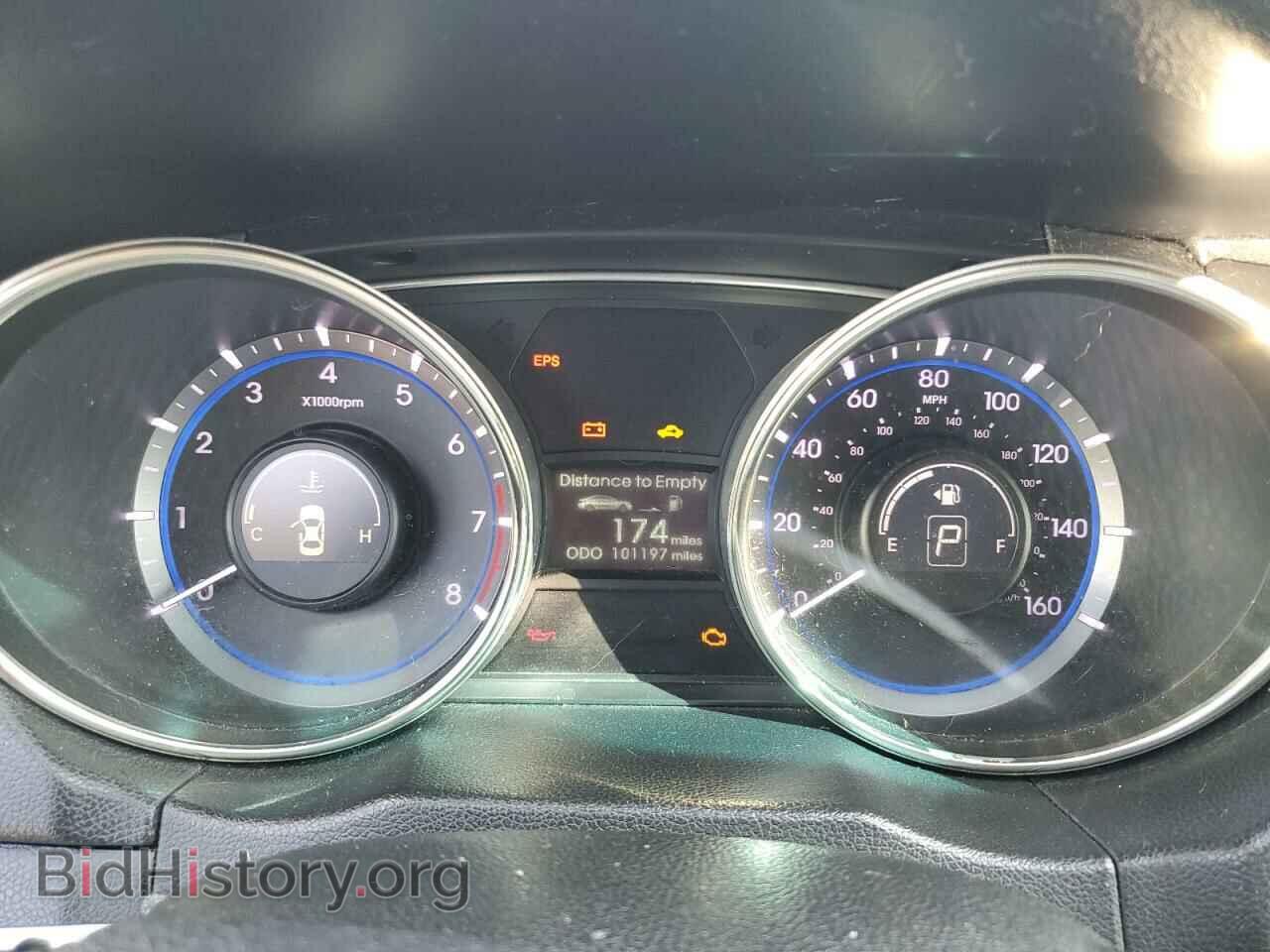 2012 HYUNDAI SONATA - VIN: 5NPEC4AC7CH342355 - Фото 9