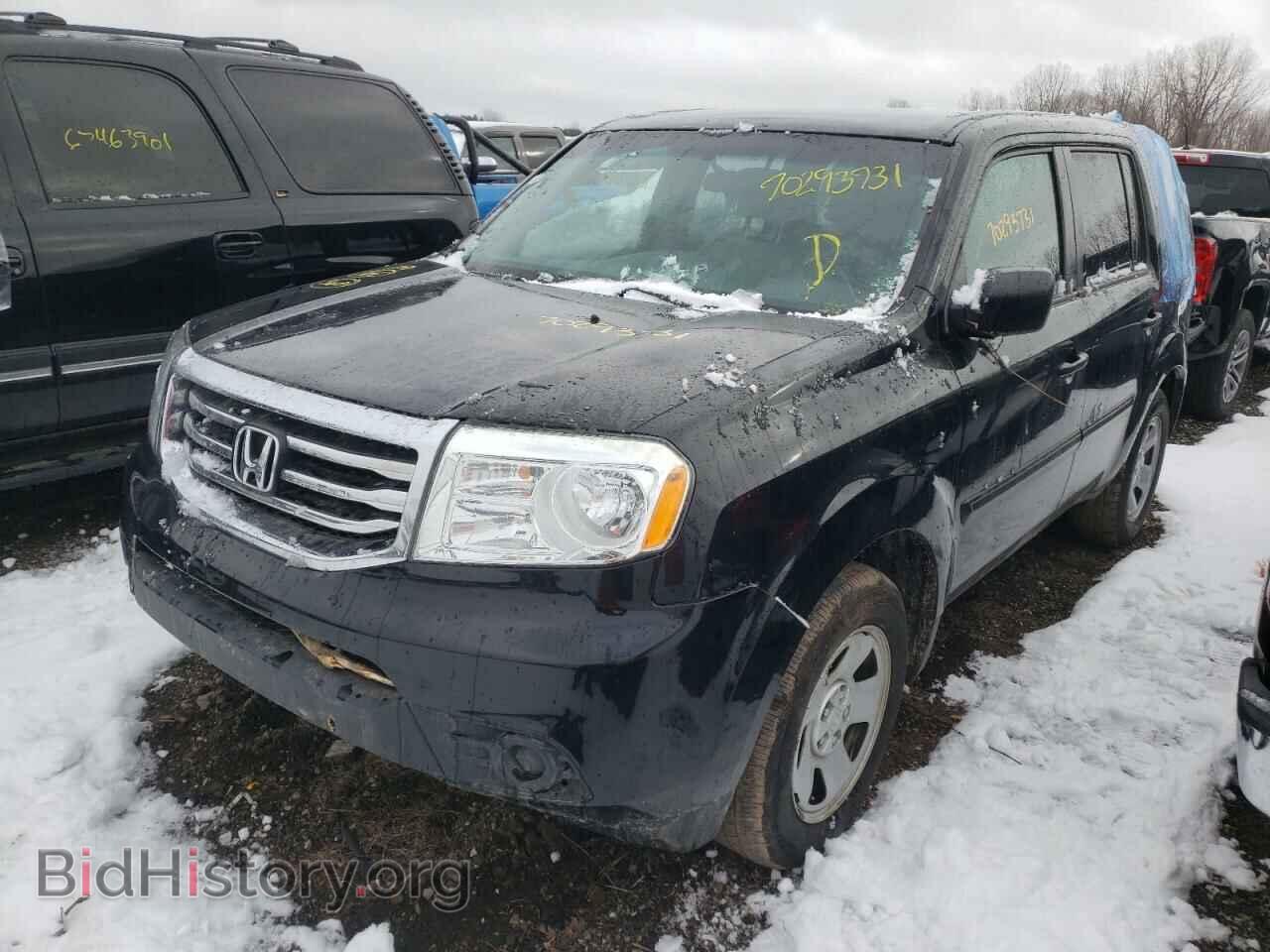 2014 HONDA PILOT - VIN: 5FNYF4H23EB024395 - Фото 2