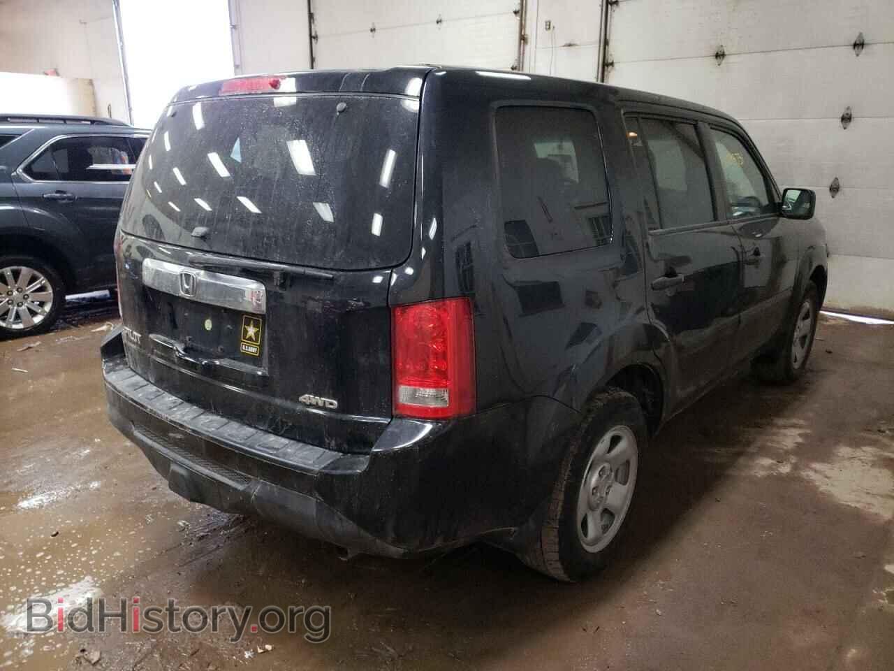 2014 HONDA PILOT - VIN: 5FNYF4H23EB024395 - Фото 4
