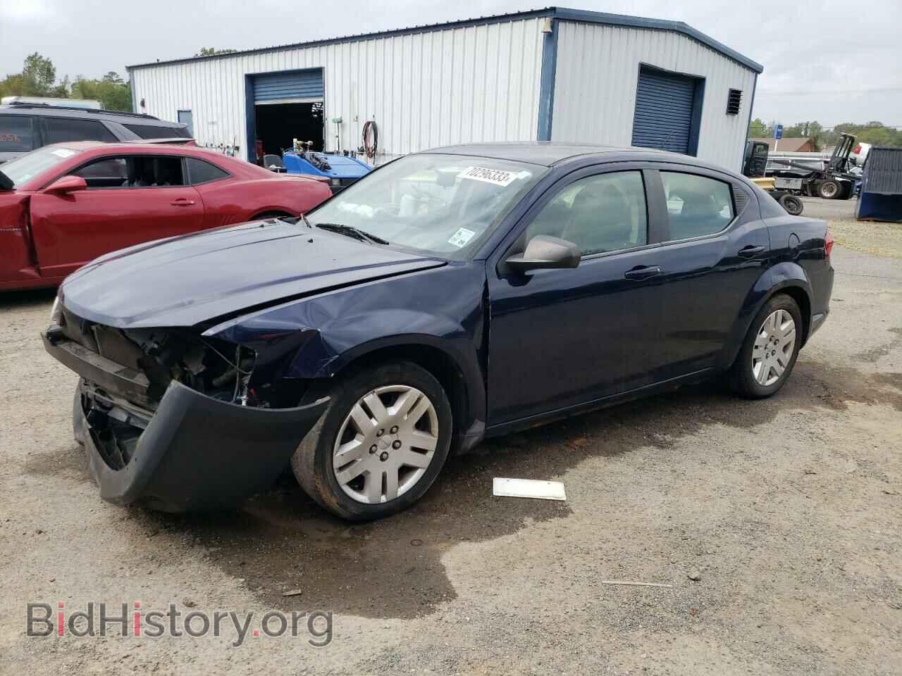 Фотография 1C3CDZAB4DN628422 - DODGE AVENGER 2013