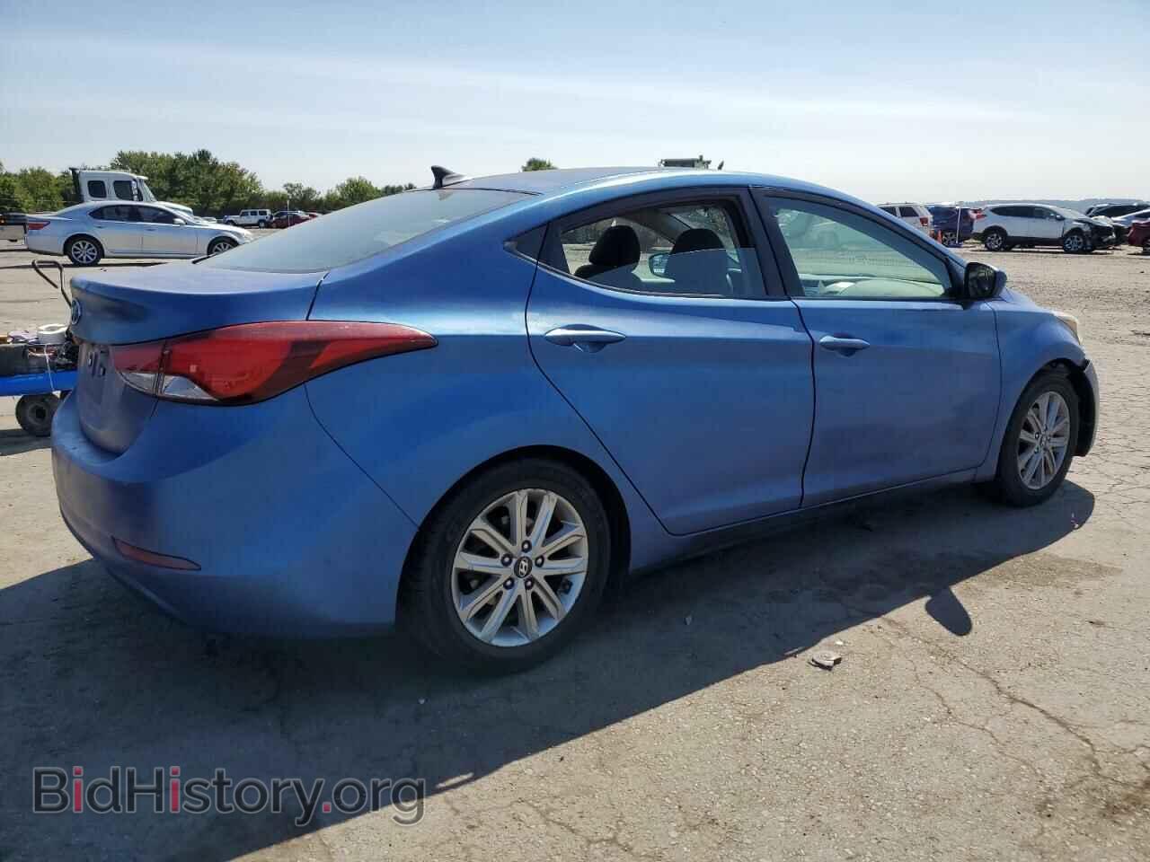 2014 HYUNDAI ELANTRA - VIN: KMHDH4AE6EU071999 - Фото 3