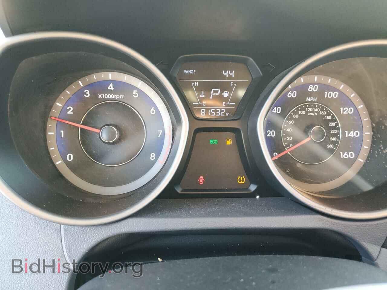 2014 HYUNDAI ELANTRA - VIN: KMHDH4AE6EU071999 - Фото 9
