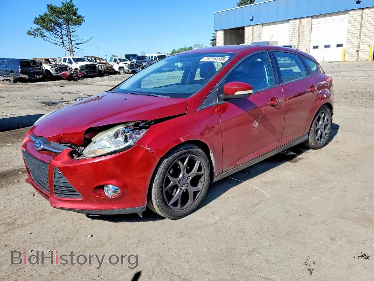 2014 Ford FOCUS SE (VIN 1FADP3K24EL155143) — photo 1 of 14, Copart, damage: front end