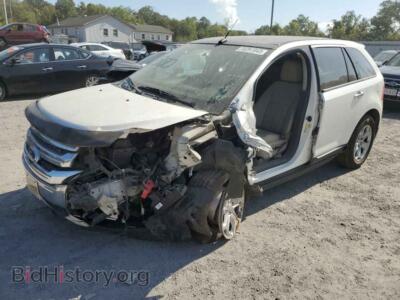 2011 Ford EDGE Edge SEL, белый — VIN 2FMDK4JC9BBA04654, Copart