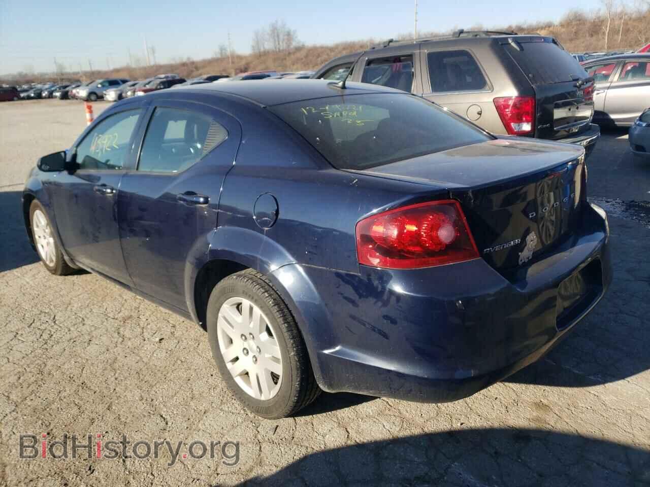 2014 DODGE AVENGER - VIN: 1C3CDZAB0EN173571 - Фото 3