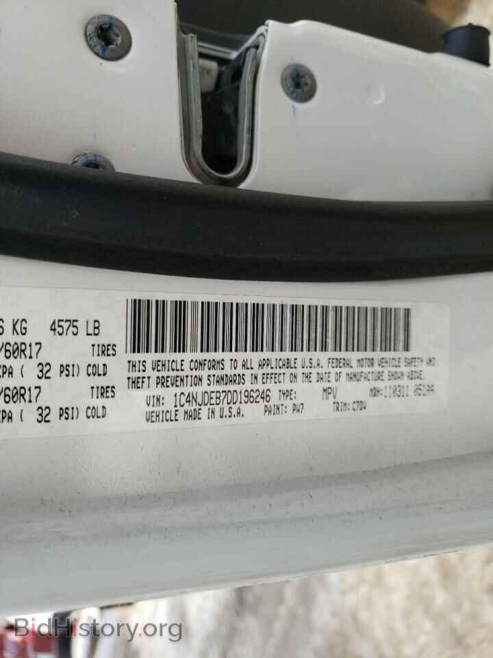 2013 JEEP COMPASS - VIN: 1C4NJDEB7DD196246 - Photo 10