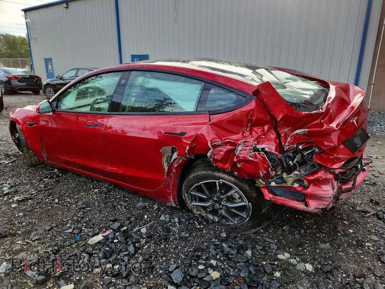 2022 TESLA MODEL 3 - VIN: 5YJ3E1EA8NF371518 - Фото 2