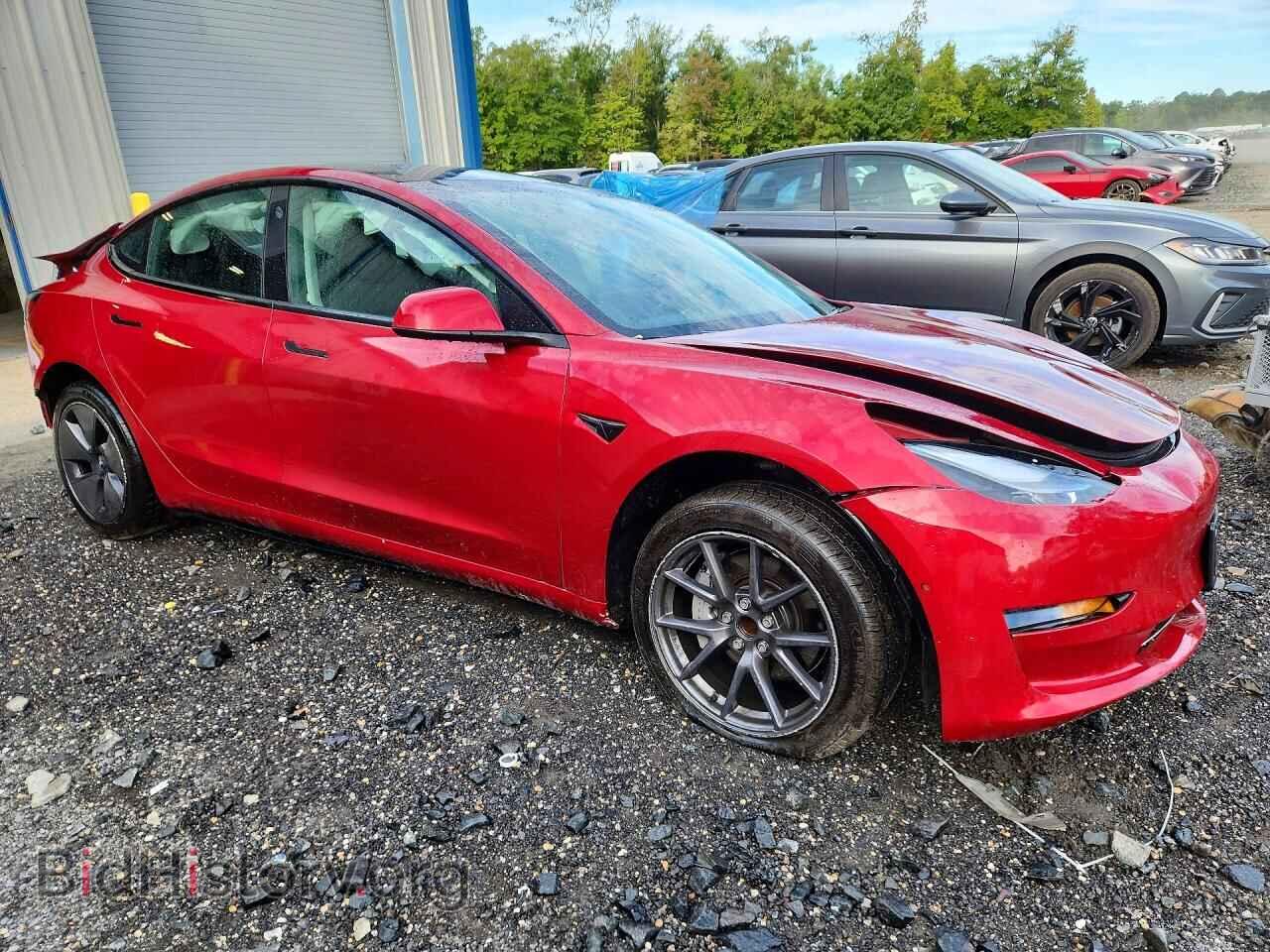 2022 TESLA MODEL 3 - VIN: 5YJ3E1EA8NF371518 - Фото 4