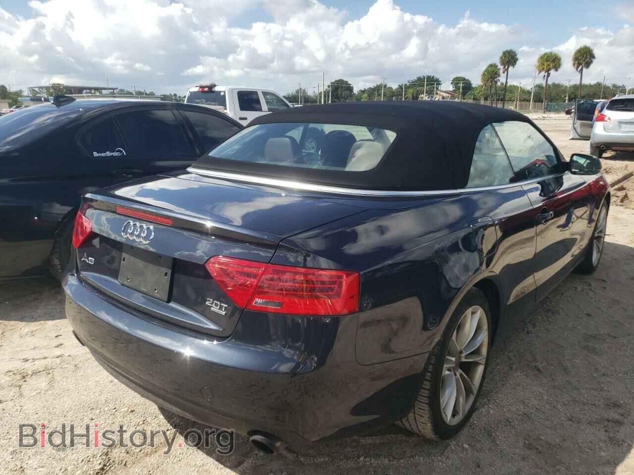 2013 AUDI A5 - VIN: WAULFAFH4DN013614 - Фото 3