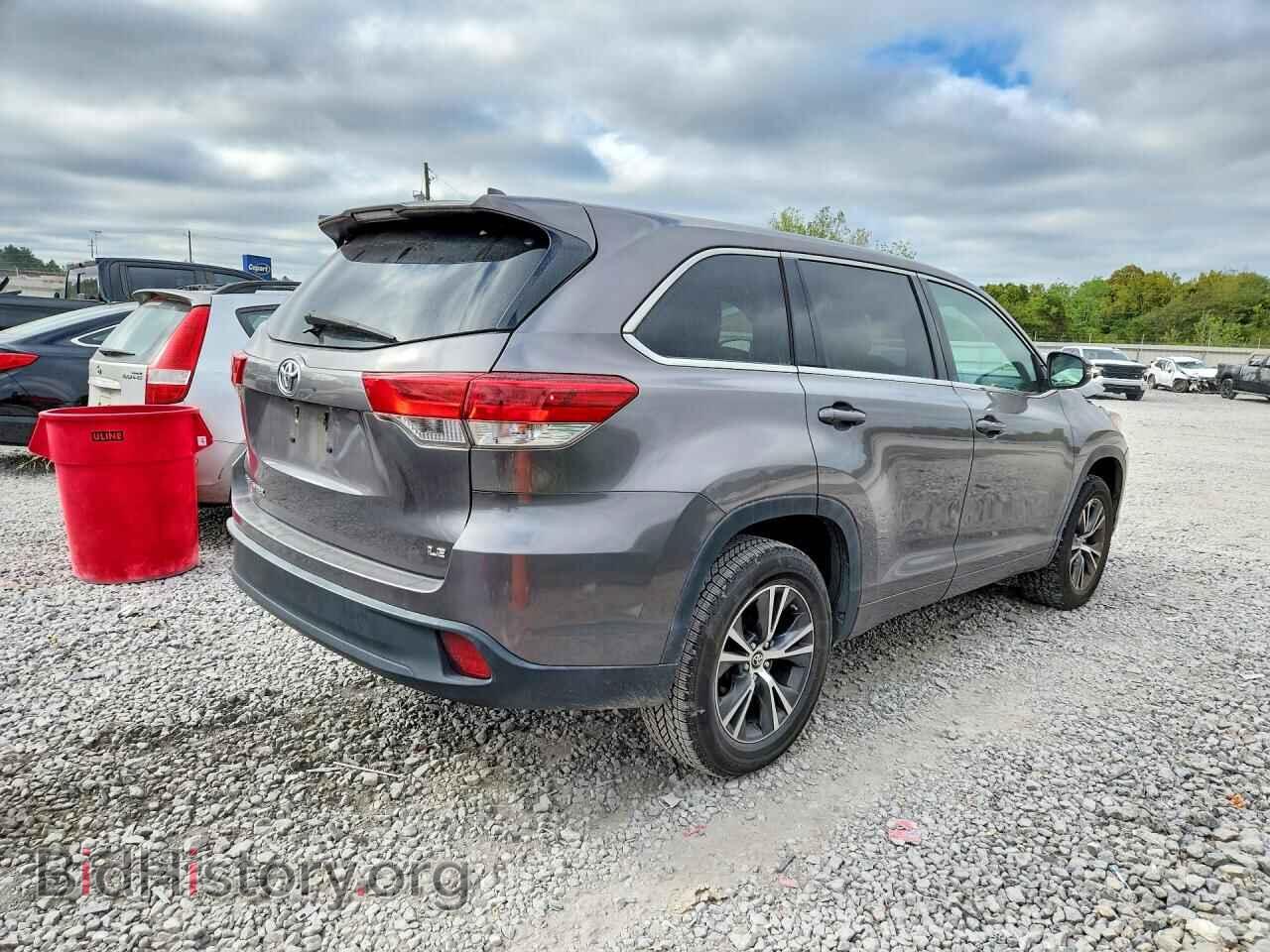 2017 TOYOTA HIGHLANDER - VIN: 5TDZZRFH1HS229827 - Фото 3