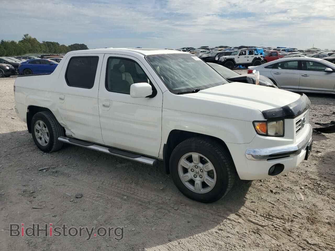 2007 HONDA RIDGELINE - VIN: 2HJYK16587H528764 - Фото 4