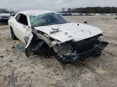 2014 Dodge CHALLENGER, белый — VIN 2C3CDYAGXEH261123, Copart