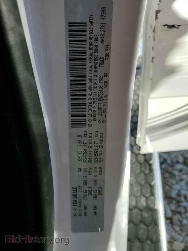 2019 RAM 1500 - VIN: 1C6SRFFT1KN753410 - Фото 13