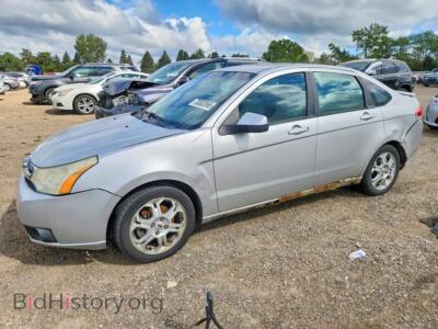 2009 Ford FOCUS SES, серебристый — VIN 1FAHP36N79W132207, Copart