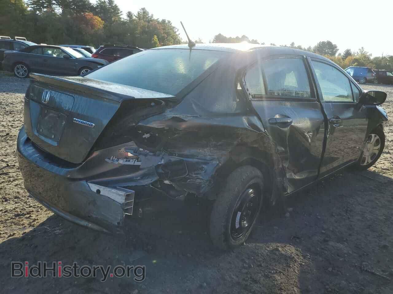 2012 HONDA CIVIC - VIN: JHMFB4F22CS003364 - Фото 3