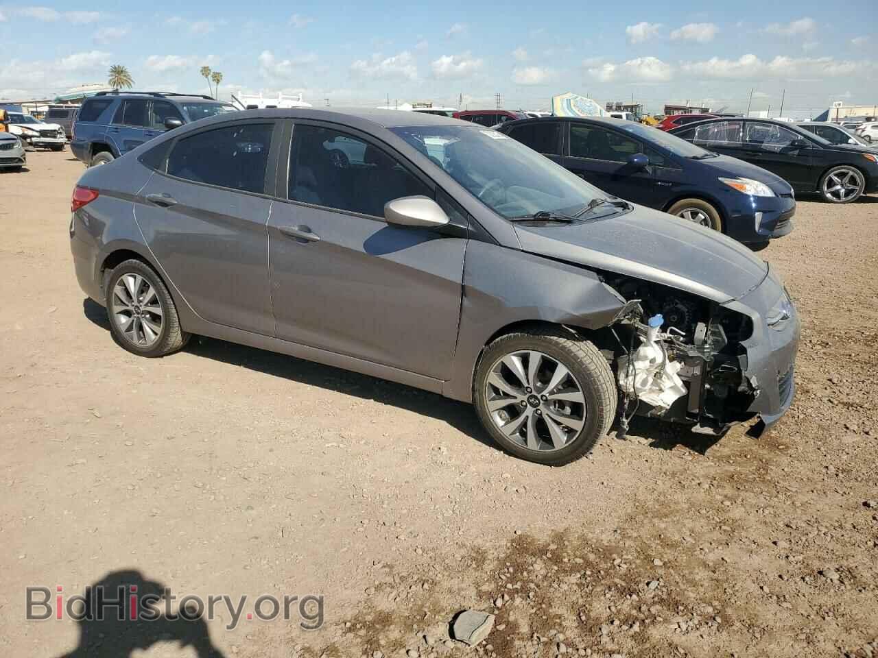 2017 HYUNDAI ACCENT - VIN: KMHCT4AE5HU378000 - Фото 4
