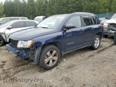 2012 Jeep COMPASS Compass LA, синий — VIN 1C4NJDEB1CD676863, Copart