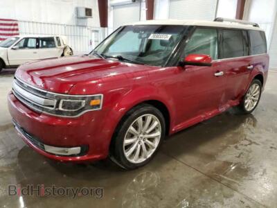 2013 Ford FLEX FLEX LIMIT, красный — VIN 2FMHK6D82DBD12708, Copart