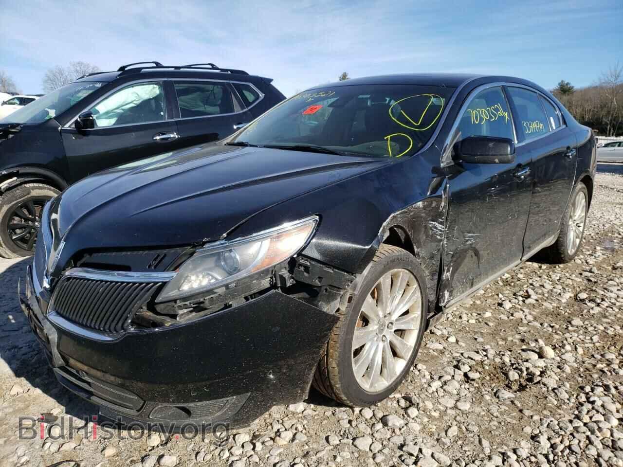 2013 LINCOLN MKS - VIN: 1LNHL9FT9DG606339 - Фото 2