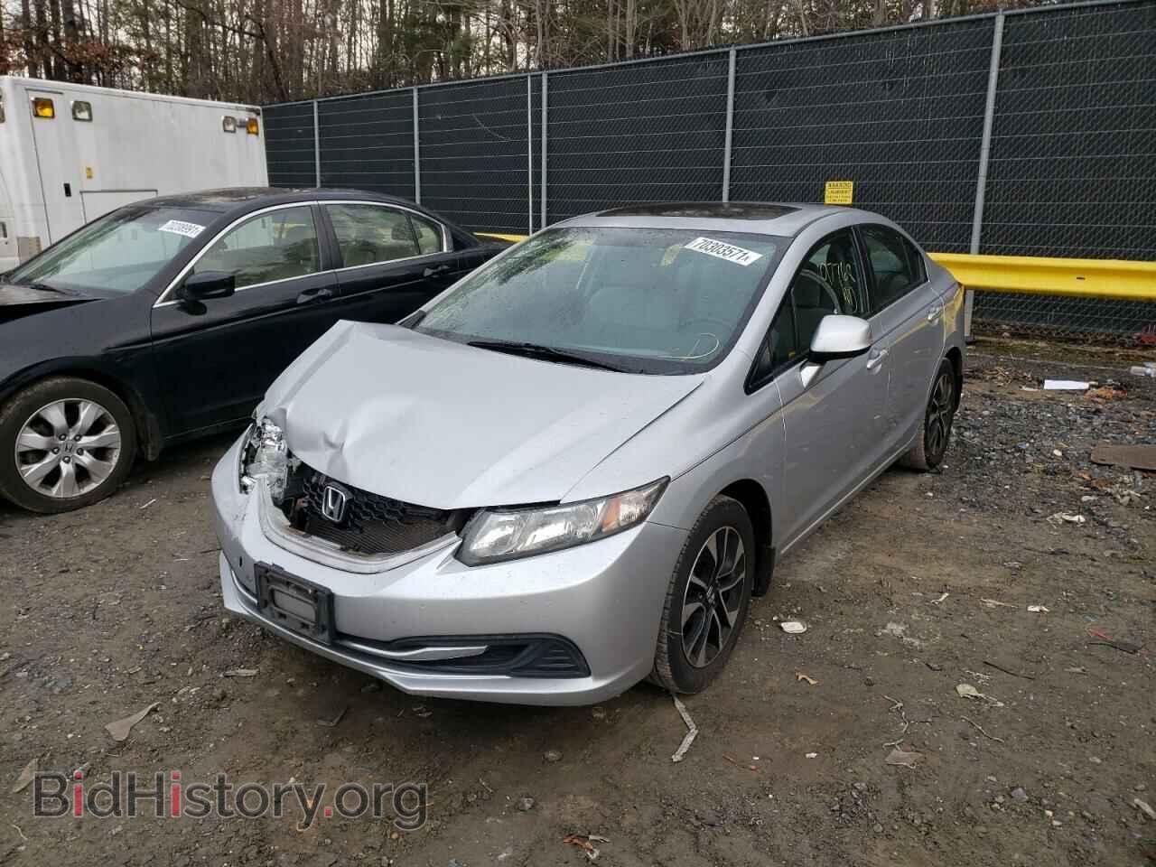 2013 HONDA CIVIC - VIN: 2HGFB2F81DH538562 - Фото 2