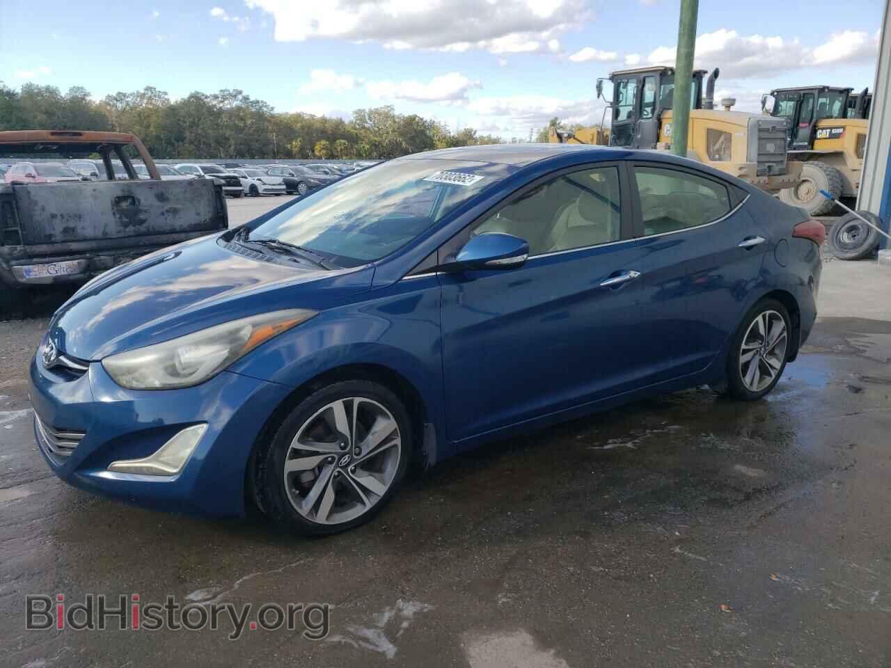 Photo KMHDH4AE3EU060443 - HYUNDAI ELANTRA 2014