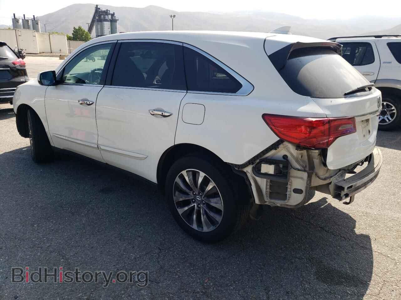 2016 ACURA MDX - VIN: 5FRYD4H46GB035111 - Фото 2