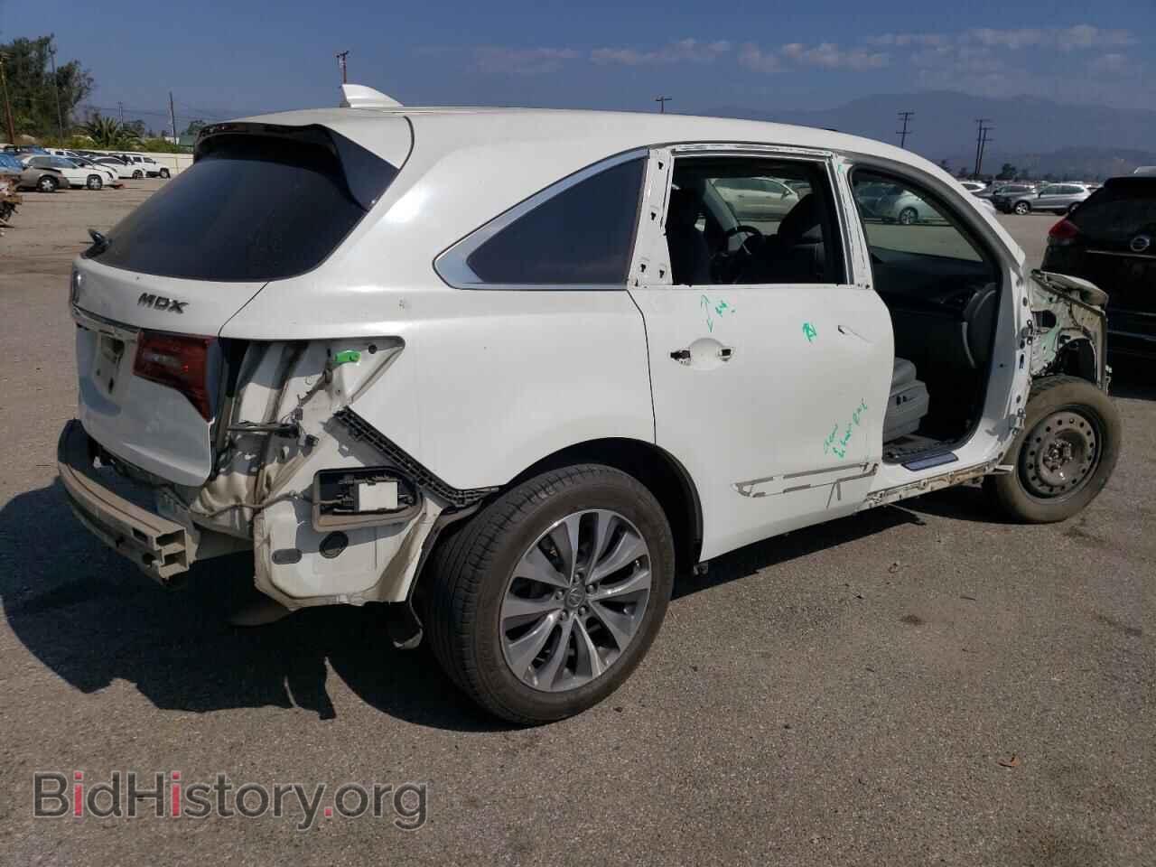 2016 ACURA MDX - VIN: 5FRYD4H46GB035111 - Фото 3
