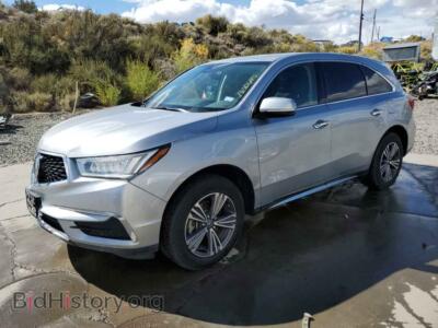 2017 Acura MDX, silver — VIN 5J8YD3H30HL000423, Copart