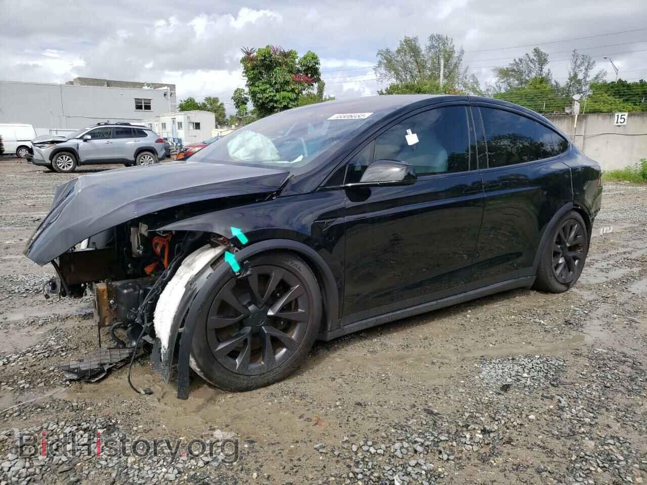 Photo 7SAXCBE52NF328523 - TESLA MODEL X 2022