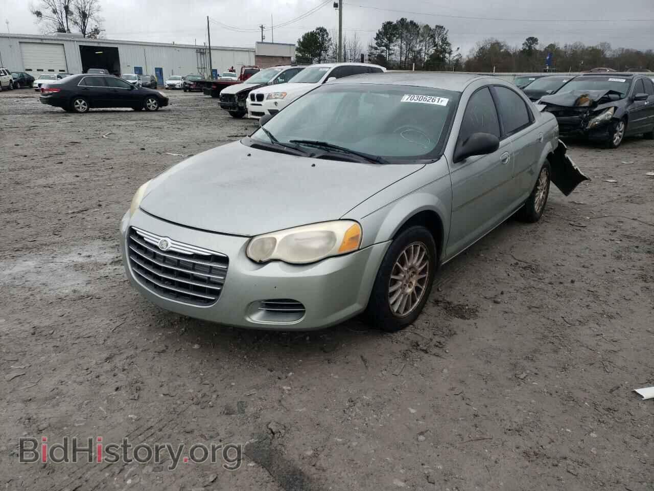 2006 CHRYSLER SEBRING - VIN: 1C3EL56R86N284249 - Фото 2