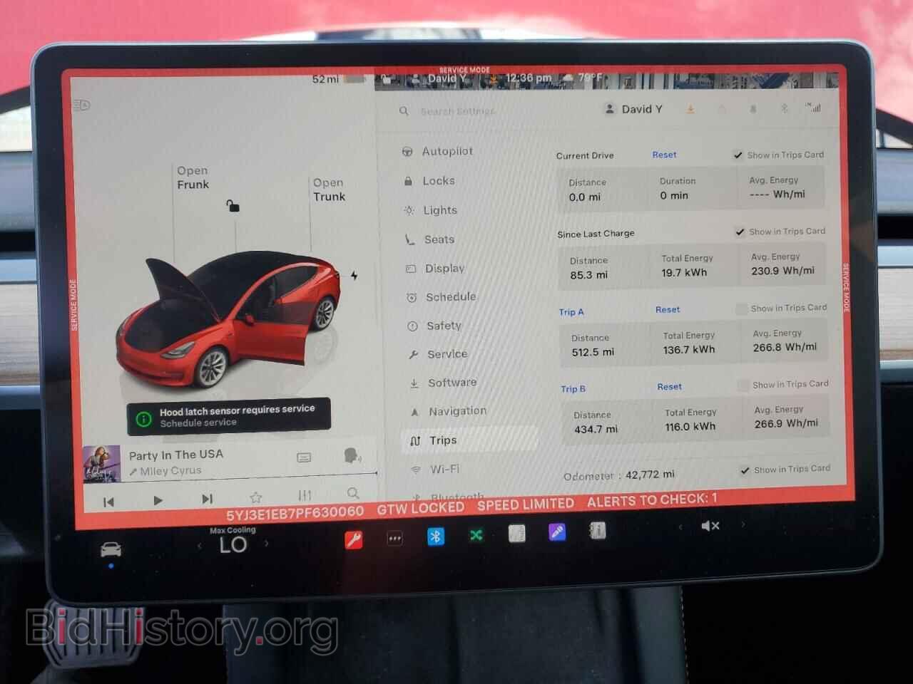 2023 TESLA MODEL 3 - VIN: 5YJ3E1EB7PF630060 - Фото 9