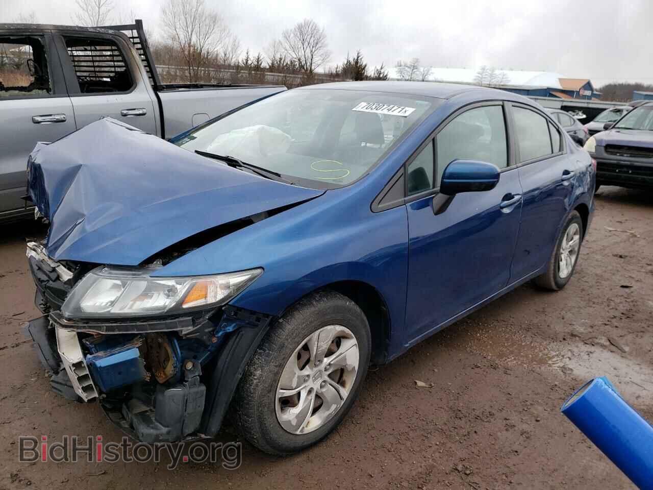 2014 HONDA CIVIC - VIN: 19XFB2F5XEE044122 - Фото 2