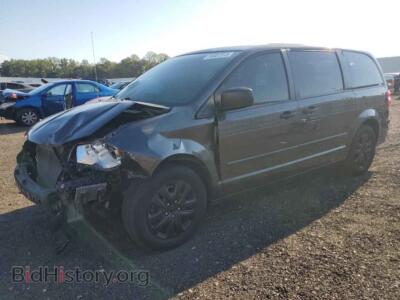 2015 Dodge CARAVAN SE, gray — VIN 2C4RDGBG1FR600667, Copart