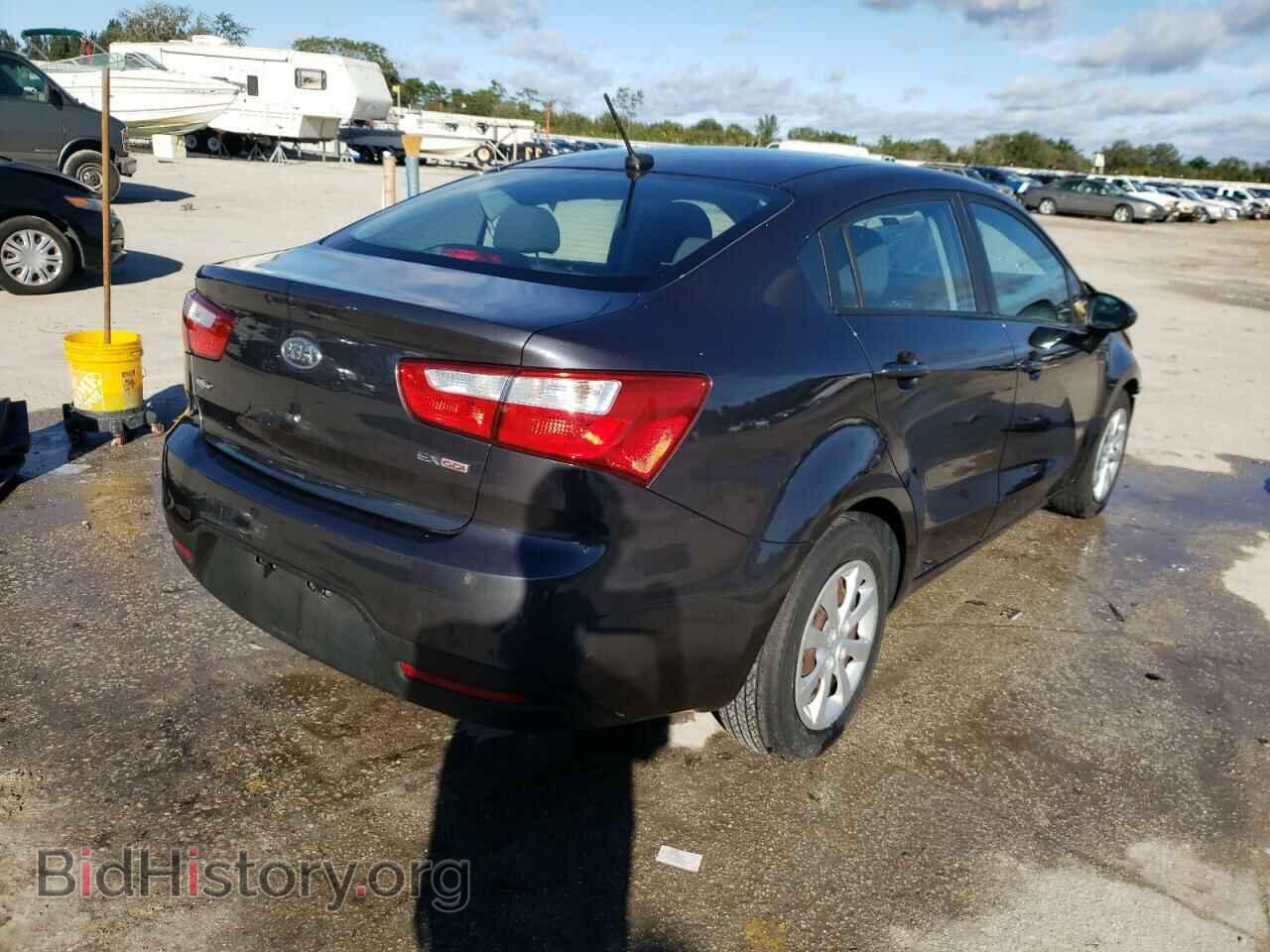 2012 KIA RIO - VIN: KNADN4A31C6092849 - Фото 4