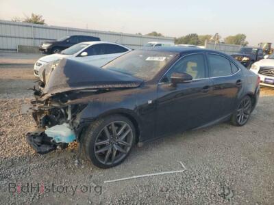 2015 Lexus IS IS 350, черный — VIN JTHCE1D20F5006598, Copart