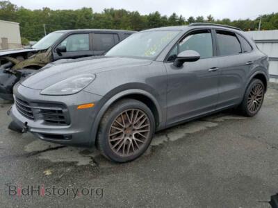 2021 Porsche CAYENNE, gray — VIN WP1AA2AY2MDA07563, Copart