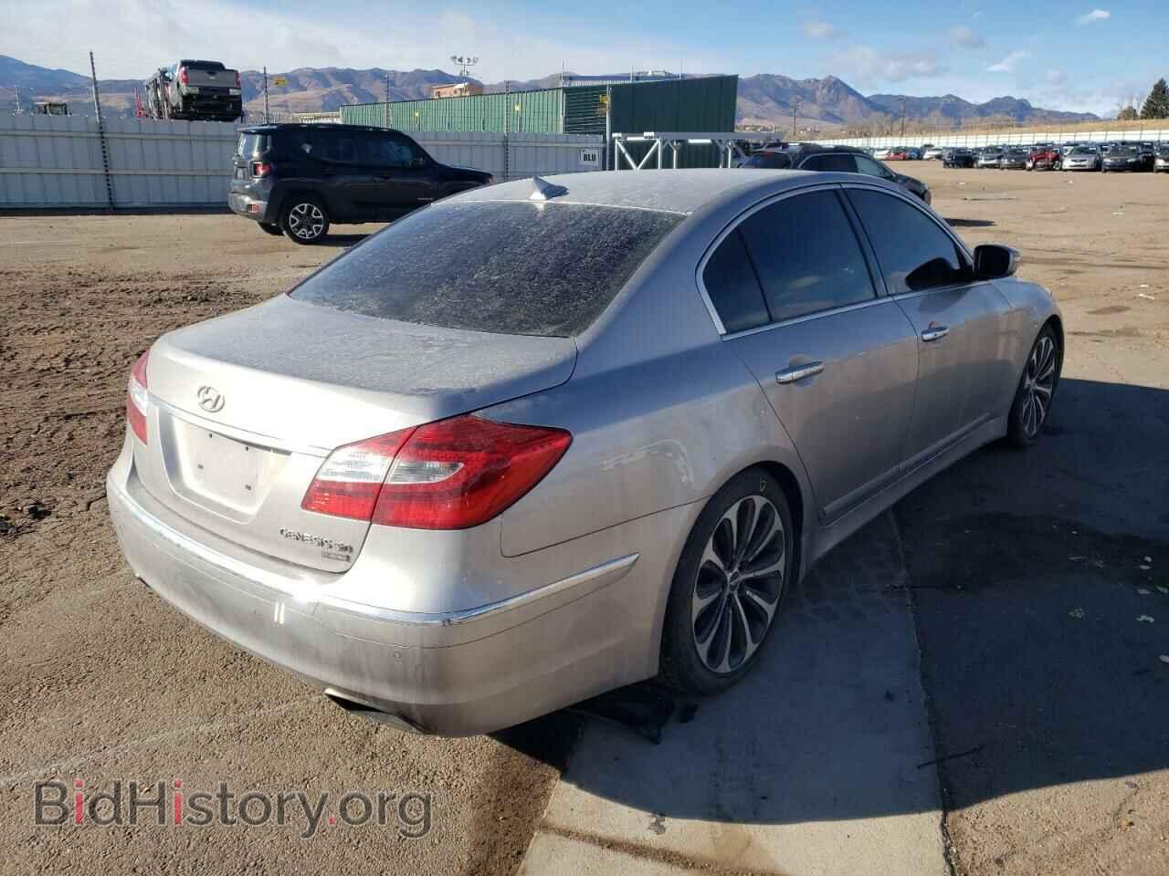 2012 HYUNDAI GENESIS - VIN: KMHGC4DH2CU158376 - Фото 4