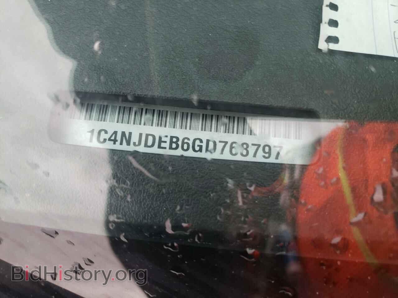 2016 JEEP COMPASS - VIN: 1C4NJDEB6GD768797 - Photo 10