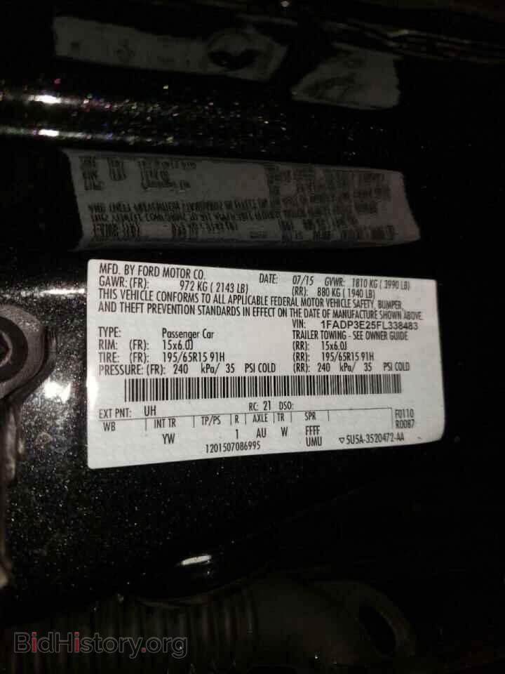 2015 FORD FOCUS - VIN: 1FADP3E25FL338483 - Фото 12