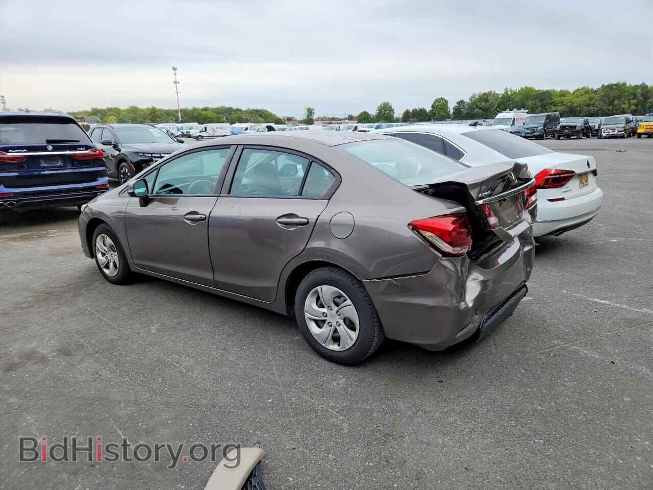 2013 HONDA CIVIC - VIN: 2HGFB2F57DH572205 - Фото 2