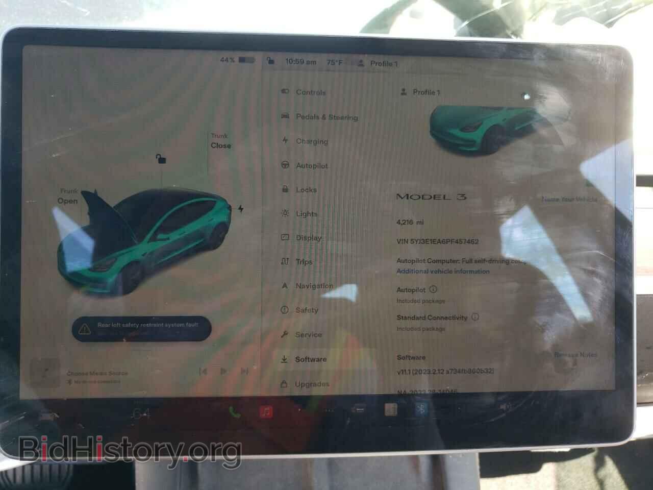 2023 TESLA MODEL 3 - VIN: 5YJ3E1EA6PF457462 - Photo 9