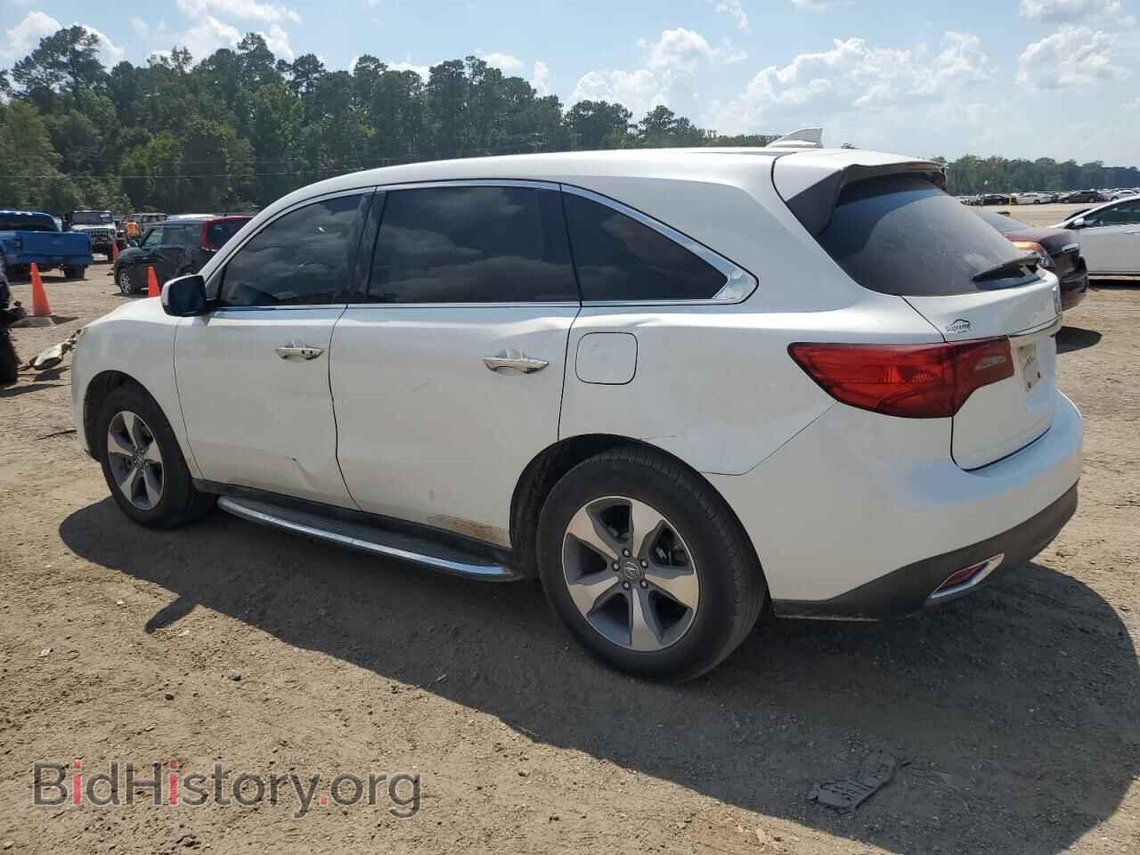 2014 ACURA MDX - VIN: 5FRYD4H27EB023609 - Фото 2